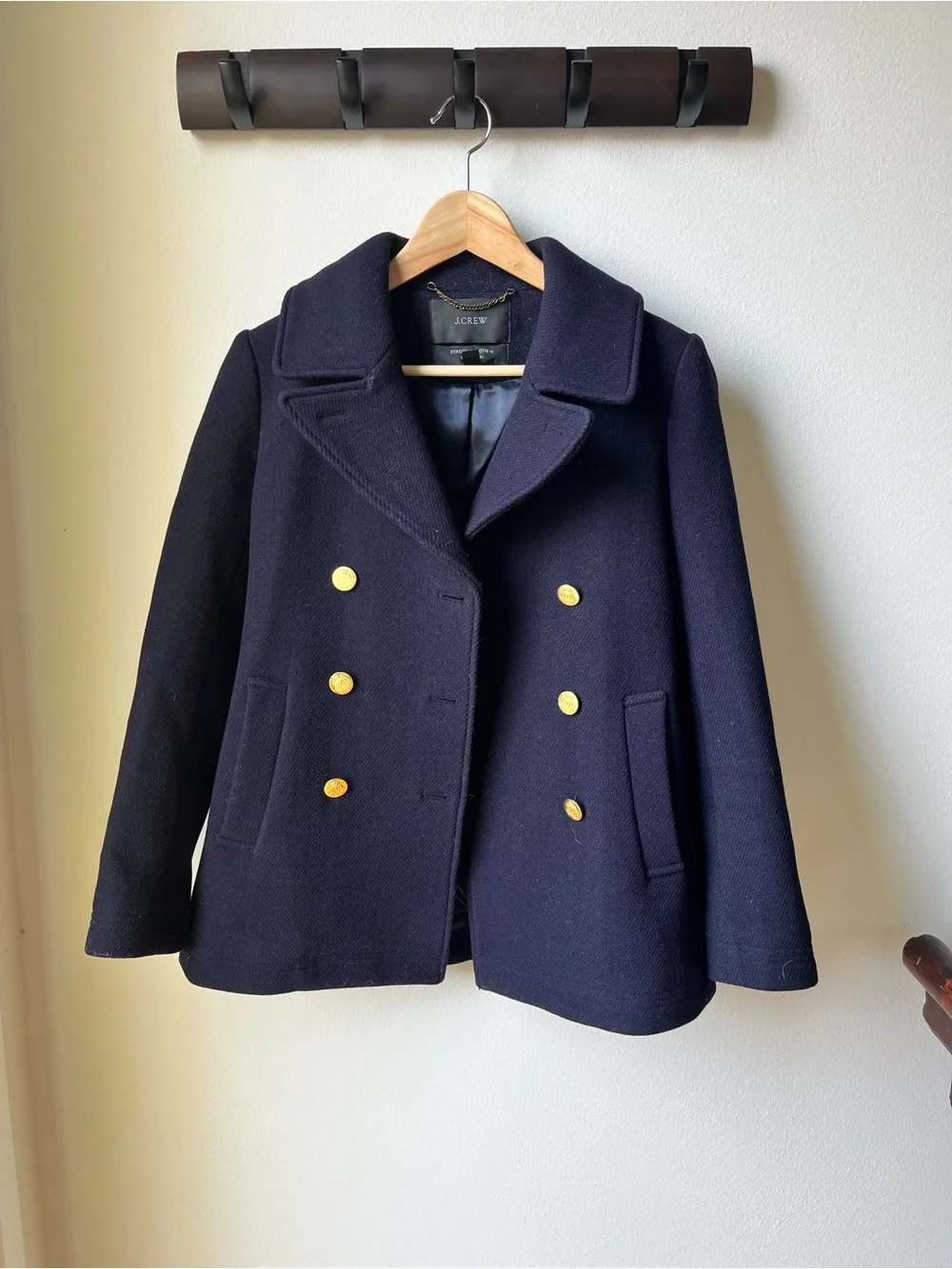 J. Crew tailored double